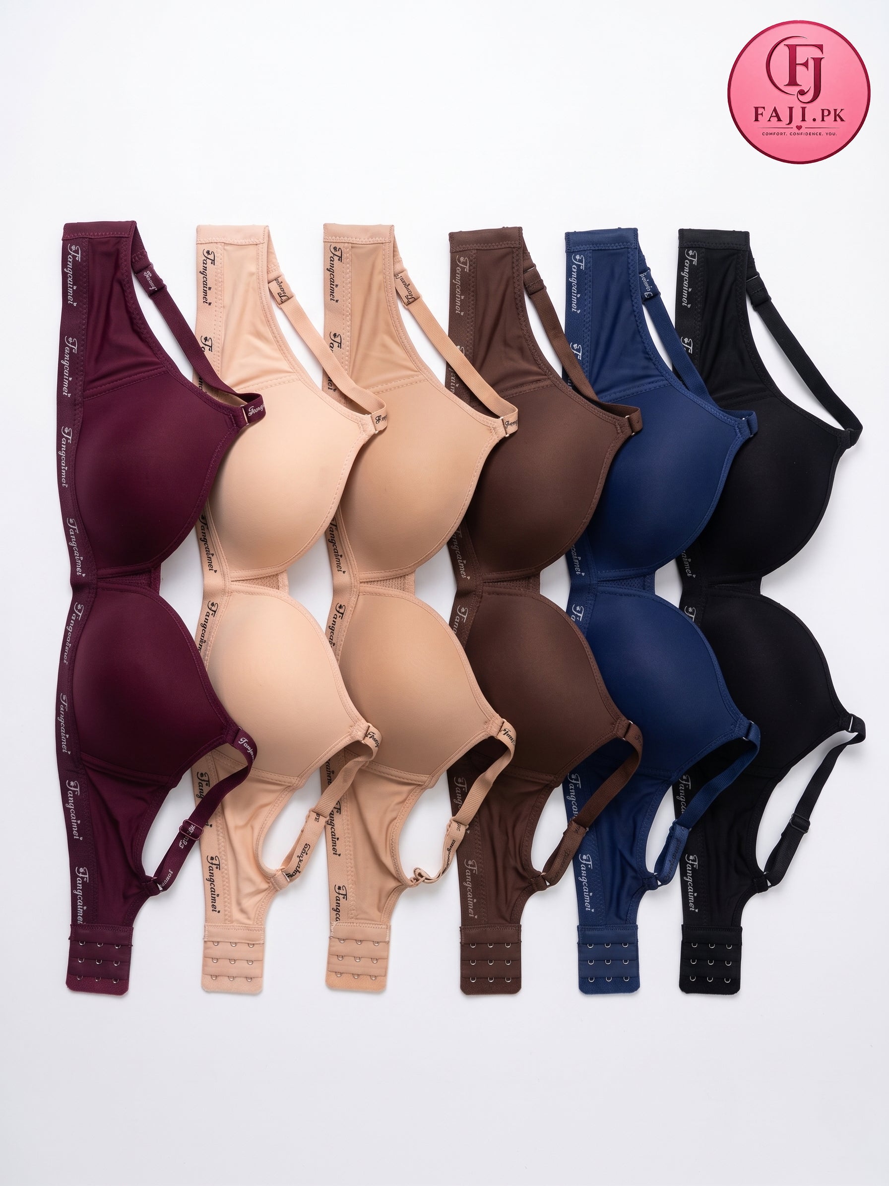 Padded Push-Up Bra – Soft Foam Cup Seamless Everyday Bra