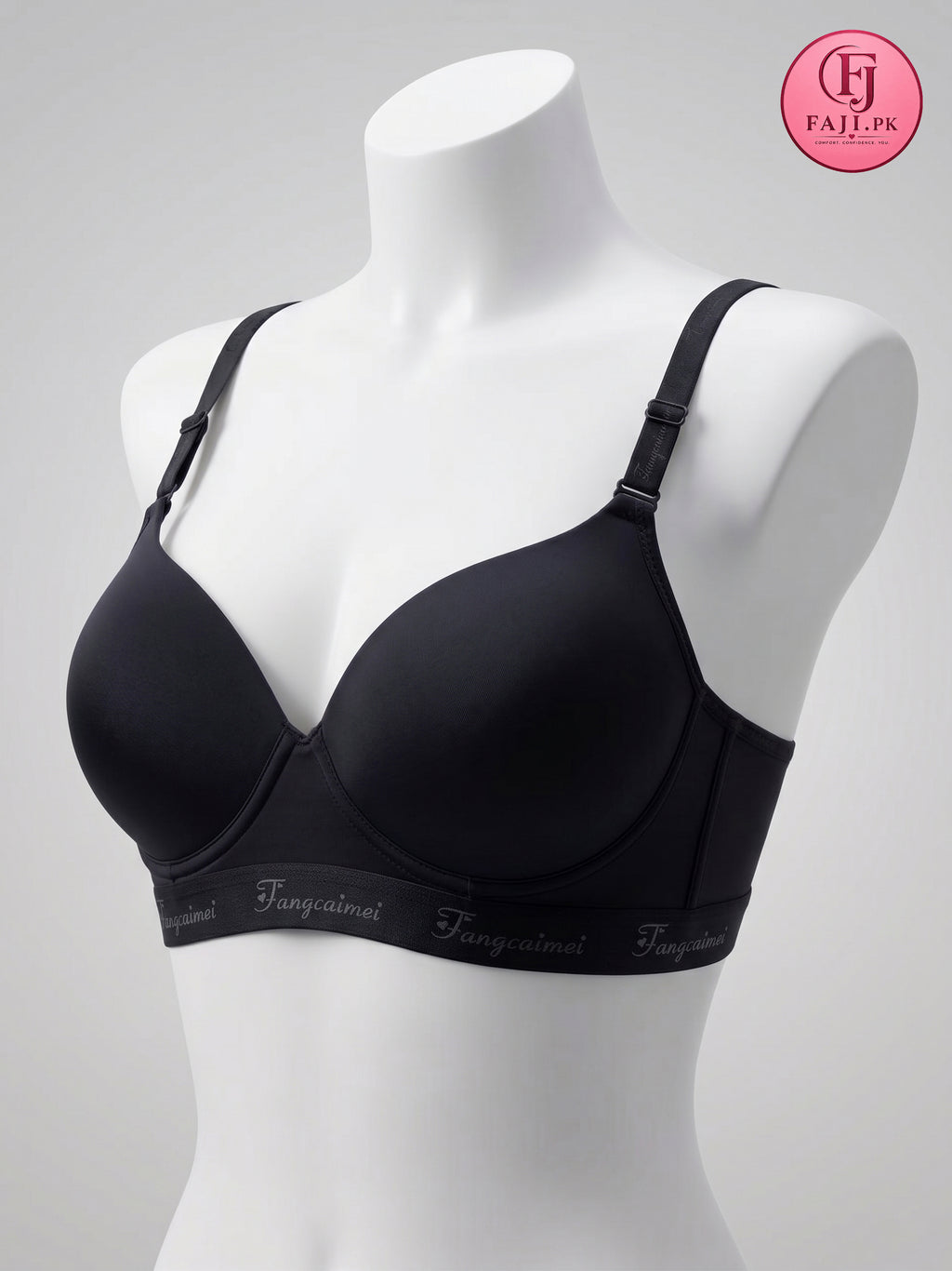 Padded Push-Up Bra – Soft Foam Cup Seamless Everyday Bra