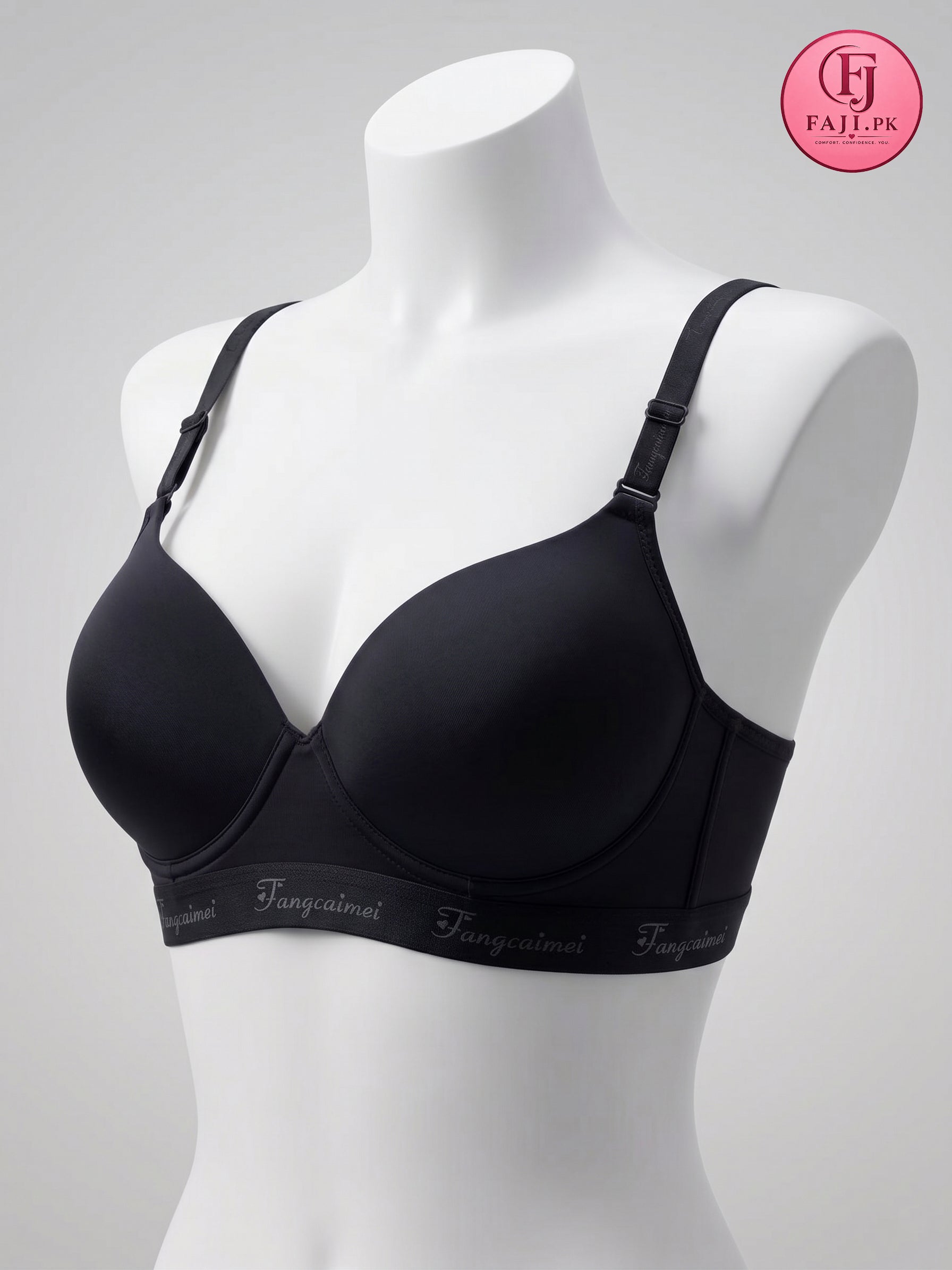 Padded Push-Up Bra – Soft Foam Cup Seamless Everyday Bra