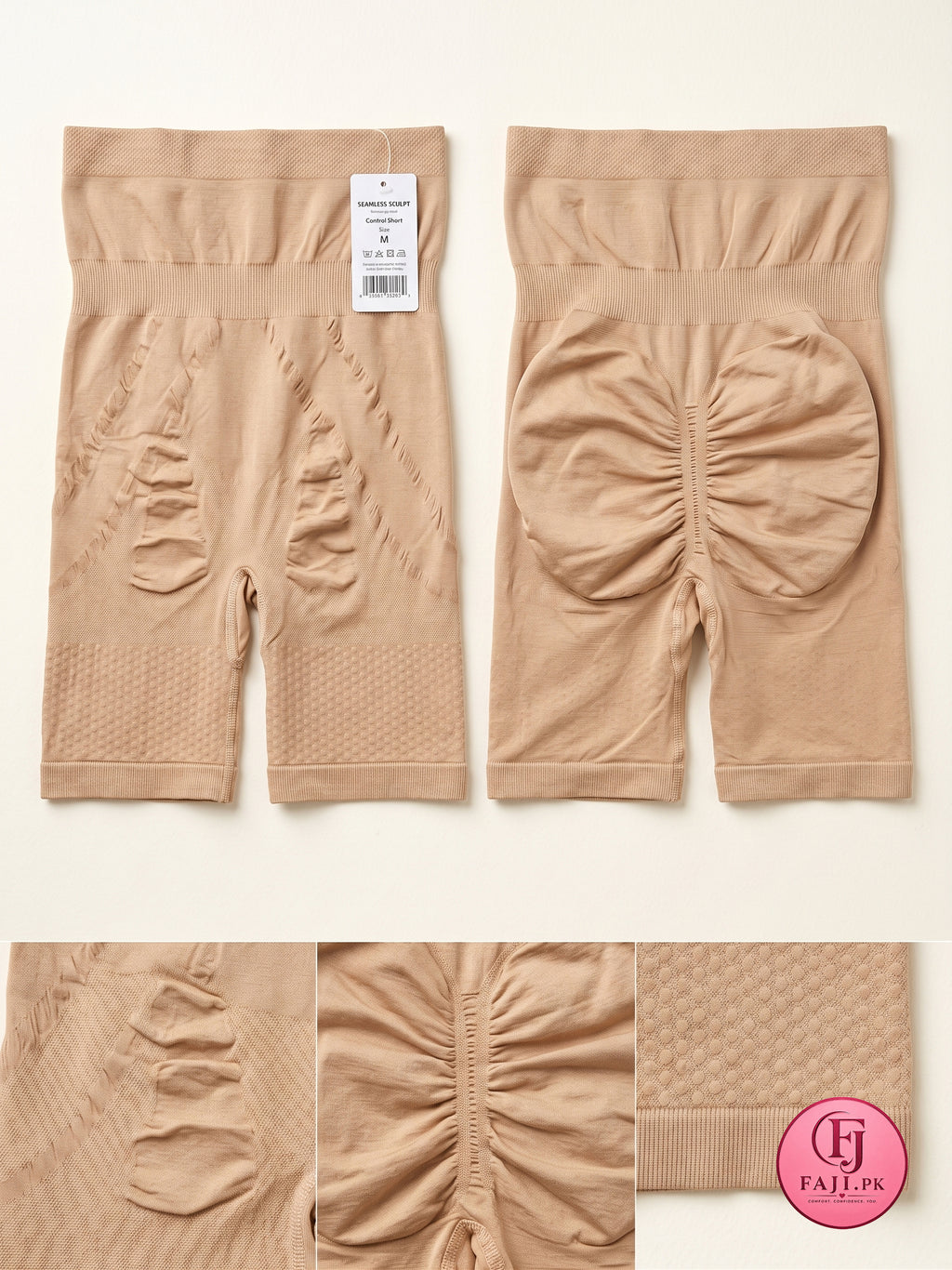 High Waist Body Shaper Shorts | Butt Lifter & Tummy Control