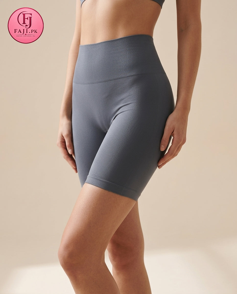 Women High Waist Body Shaper Shorts – Tummy Control & Thigh Slimmer