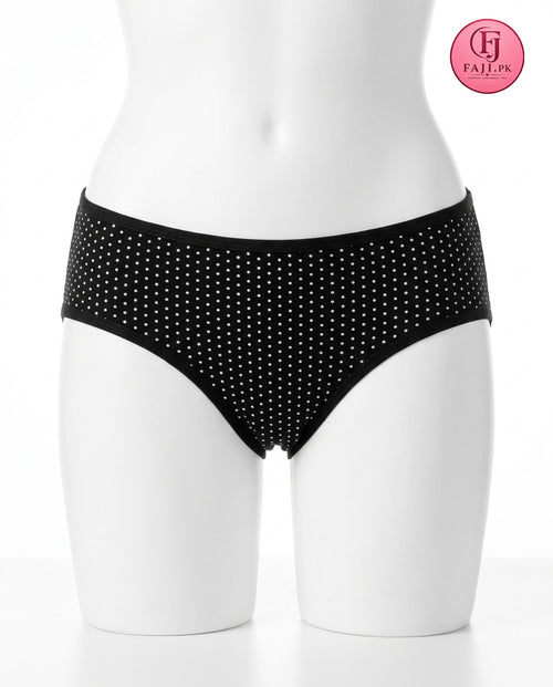 FAJI Kids & Teens Soft Cotton Polka Dot Panties - Pack of 3 / 5