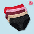 FAJI Kids & Teens Soft Cotton Polka Dot Panties - Pack of 3 / 5
